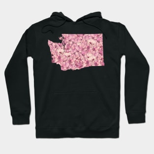 Washington in Flowers Hoodie